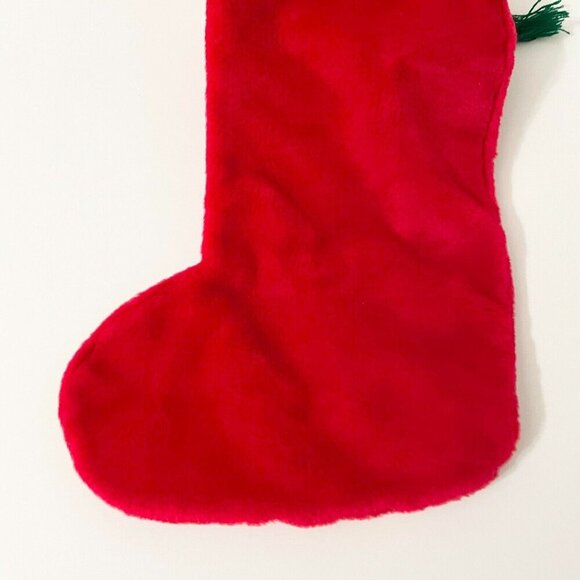 Vintage 3D Looney Tunes Daffy Duck Plush Christmas Stocking - Picture 13 of 16